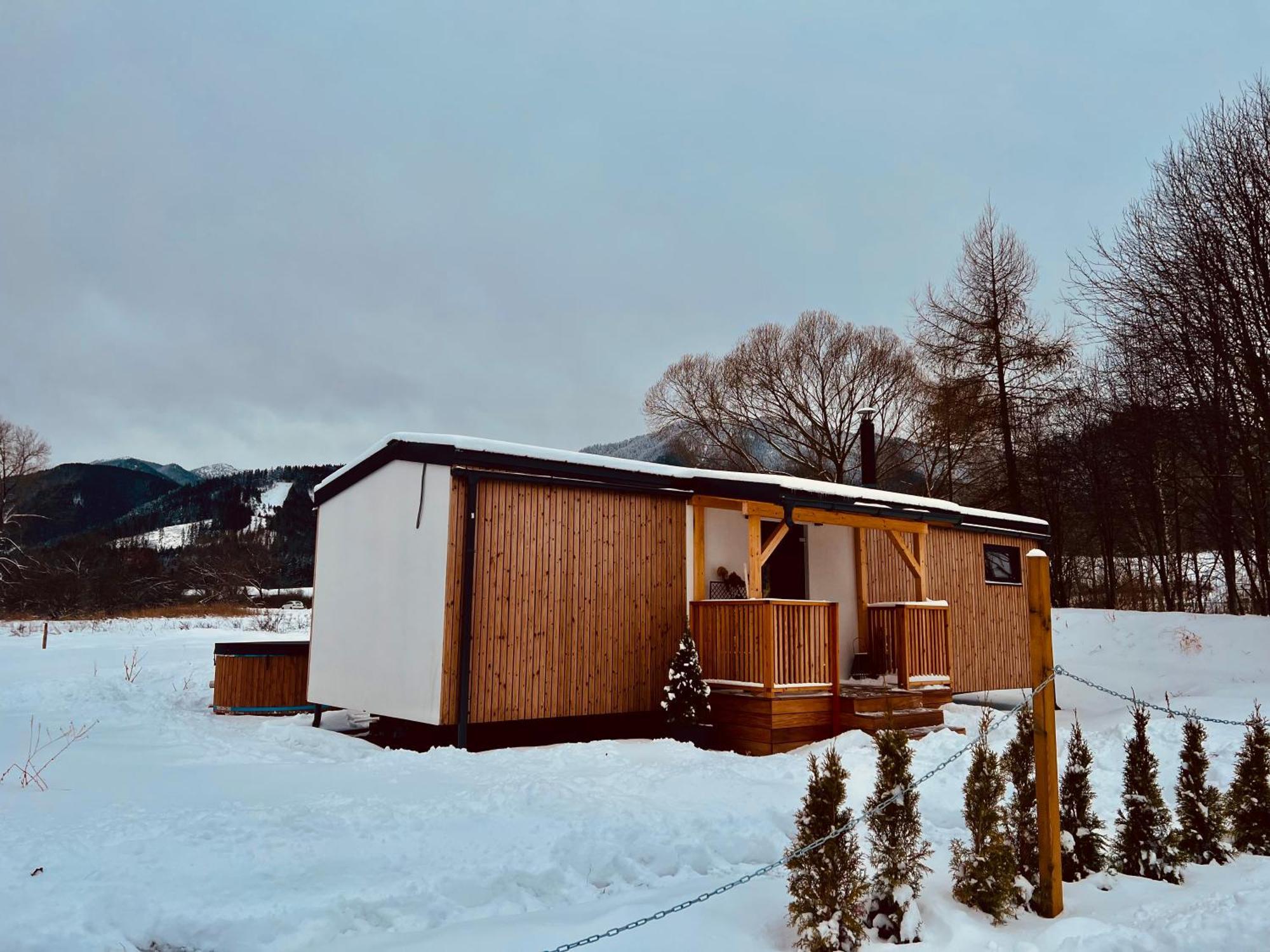 Domcek Pod Vezami S Virivkou A Grilom, Pri Termalnom Kupalisku Apartment ลิปโตว์สกียาน ภายนอก รูปภาพ